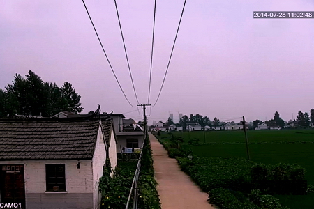 深圳龙视数码无线微波监控设备应用江苏盐城南环路城郊视频监控