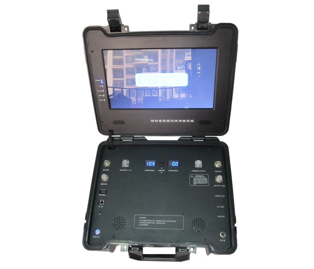 COFDM一体式多功能无线视频接收箱 LS-2000HD便携型