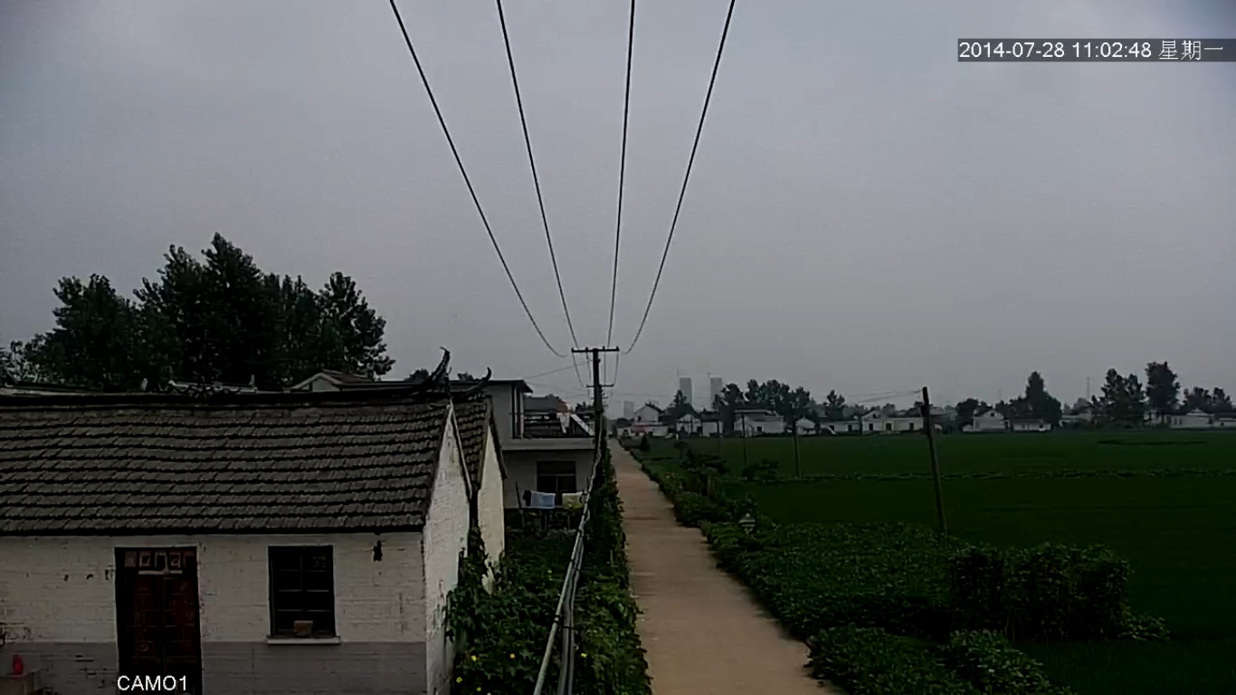 深圳龙视数码无线微波监控设备应用江苏盐城南环路城郊视频监控5